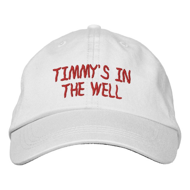 Boné Hat Personalizado Ajustável - O TIMMY ESTÁ NO BEM. (Frente)