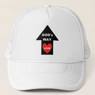 Boné Hat Silver Gods Way Love Arrow Heart