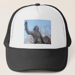 Boné Hat Thomas Paine Estátua Que Detém Direitos Humano