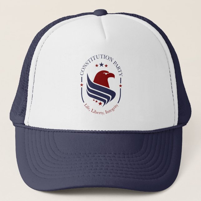 Boné Hat, trucker-style, Constitution Party  (Frente)