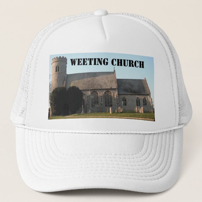 Boné Hat Weeting Church Weeting Norfolk Inglaterra (Frente)