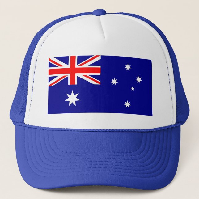 Boné Hat with Flag of Australia (Frente)