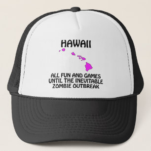 Boné Havaí - Diversão e Jogos Até o Surtos de Zumbis