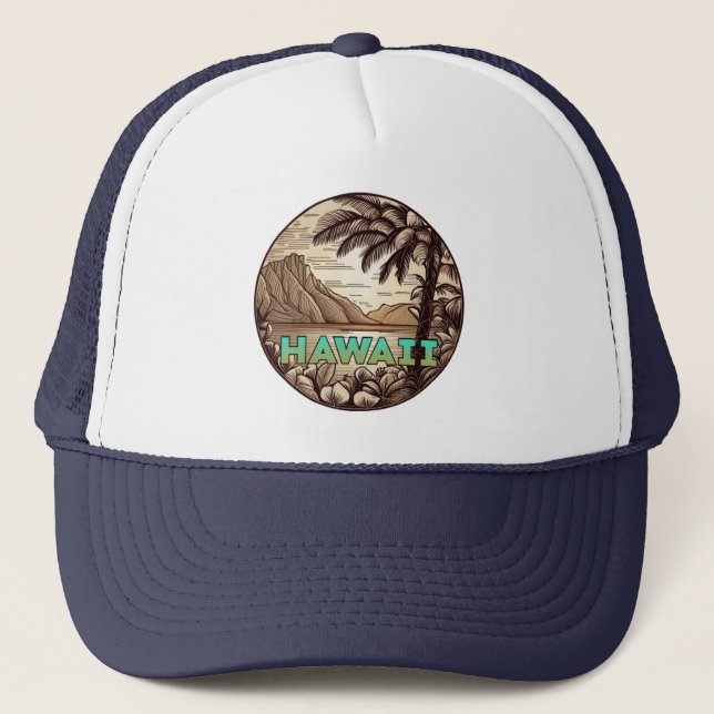 Boné Hawaii Baseball Hat (Frente)