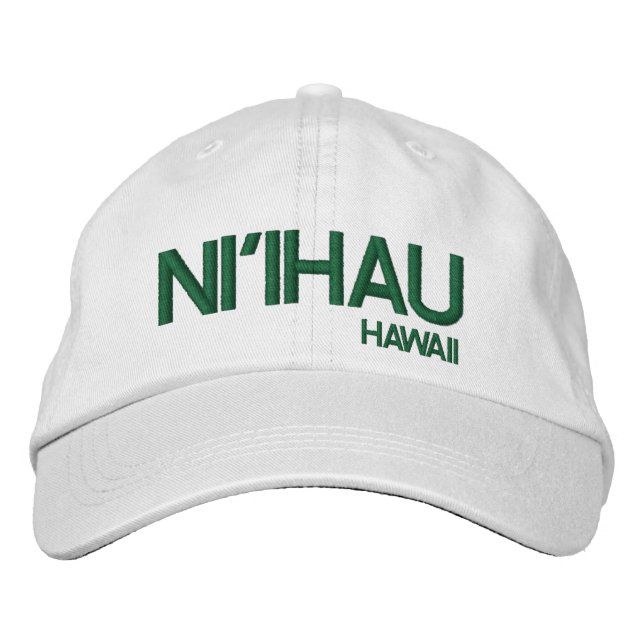 Boné Hawaii Ni'ihau*i Hat / ニ イ ウ*ハ ワ ハ  (Frente)