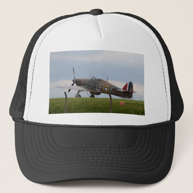 Boné Hawker Hurricane Vista de Três Quartos (Frente)