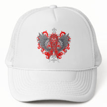 Heart Disease Awareness Cool Wings