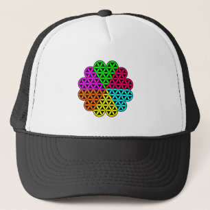 Boné Heart of Life X 6 -Flower of Heart - Vector