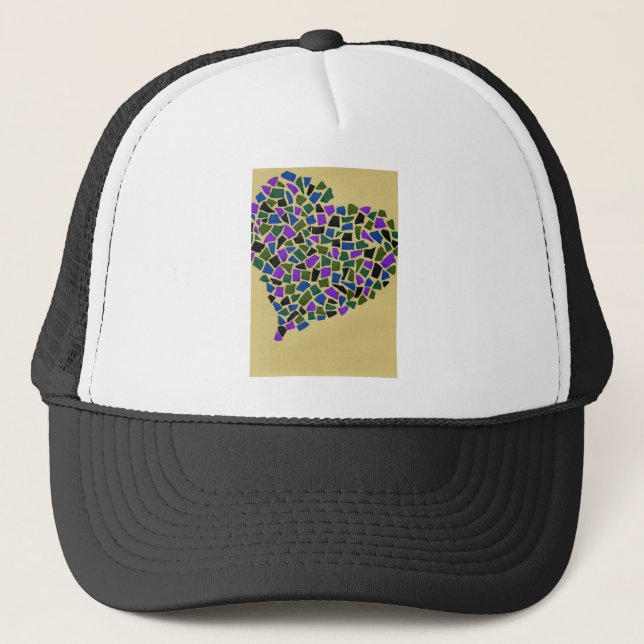 Boné Heart of mosaic (Frente)