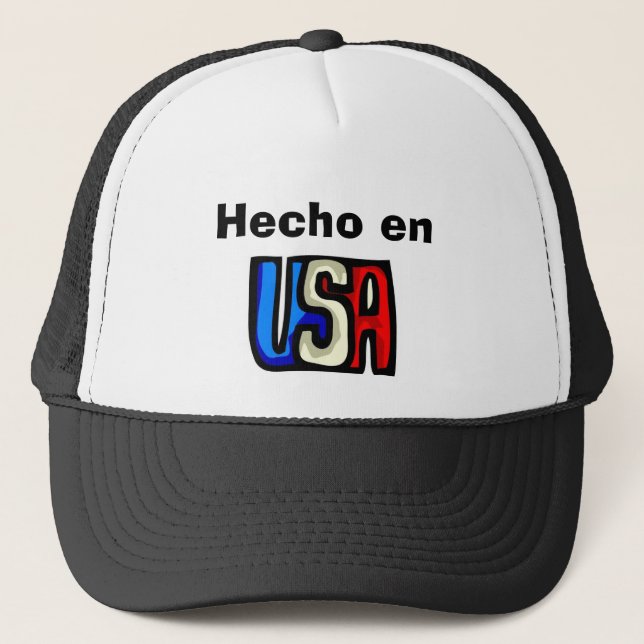 Boné Hecho en USA Hat (Frente)