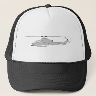 BONÉ HELICÓPTERO DE ATAQUE DE AH-1W