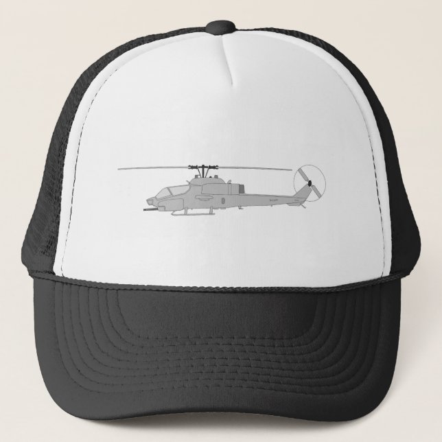 BONÉ HELICÓPTERO DE ATAQUE DE AH-1W (Frente)