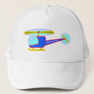 Boné Helicóptero Whirly-Encaracolado azul