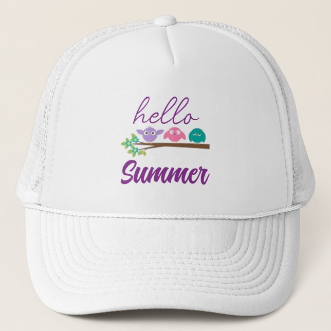 Boné Hello Summer Cuties (Frente)