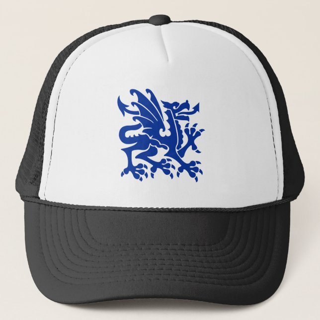 Boné Heraldic Dragon 01 - Marinho Azul (Frente)