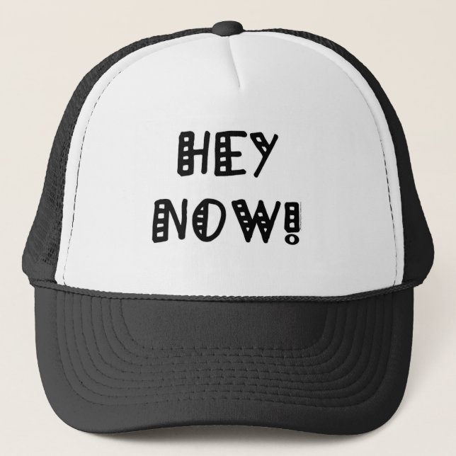 Boné Hey agora! (Frente)