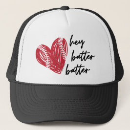Boné Hey Batter Batter Baseball Love - GraphicLoveShop