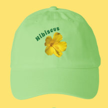 Hibisco Amarelo Havaiano Fotográfico Botânico