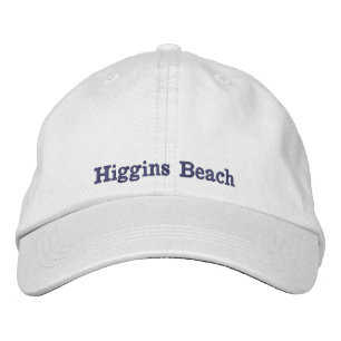 Boné Higgins Beach Slate Cinza Tipografia White