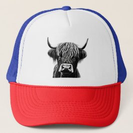 Boné Highland Cow Trucker Hat
