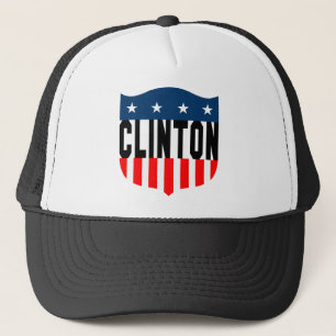 Boné Hillary Clinton : estrelas e listras: