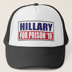 Boné Hillary para a prisão 2016