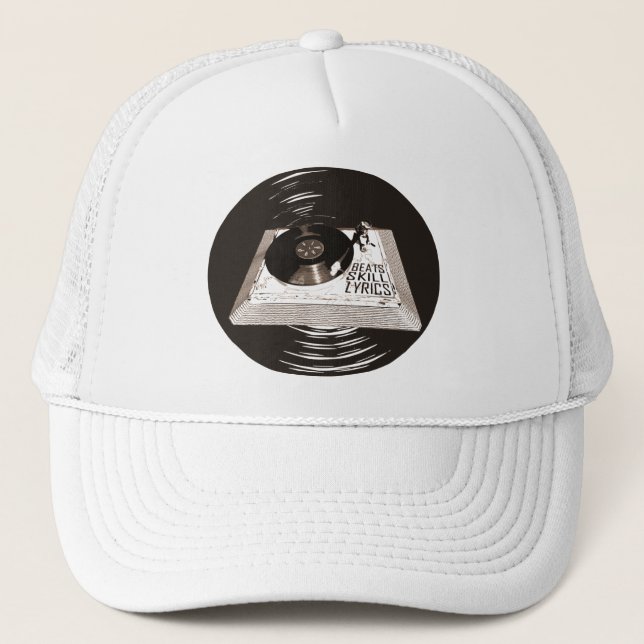 BONÉ HIP HOP BEATS SKILL LYRICS ATIVÁVEL (Frente)