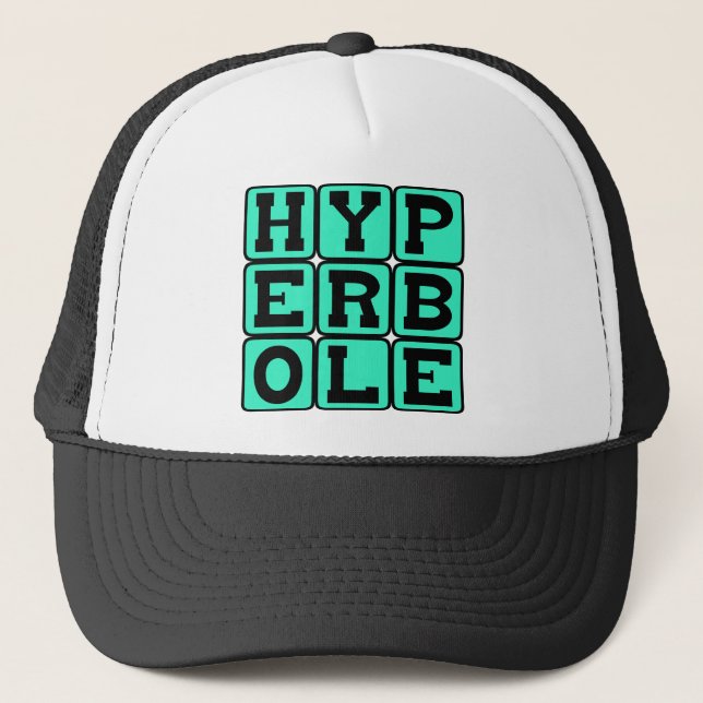 Boné Hipérbole, Grande Exagero (Frente)