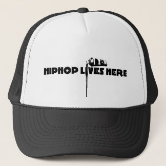 Boné hiphop vive aqui