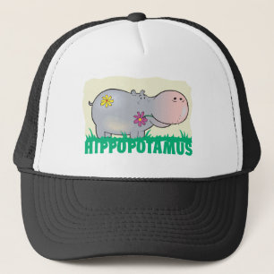 Boné Hippopotamus amigável
