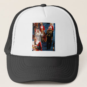 Boné HM Rainha Elizabeth II e HH Duque de Edimburgo Lo