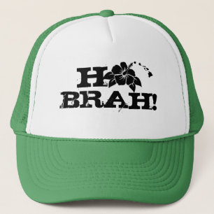 Boné Ho Brah! …, chapéu do camionista da flor