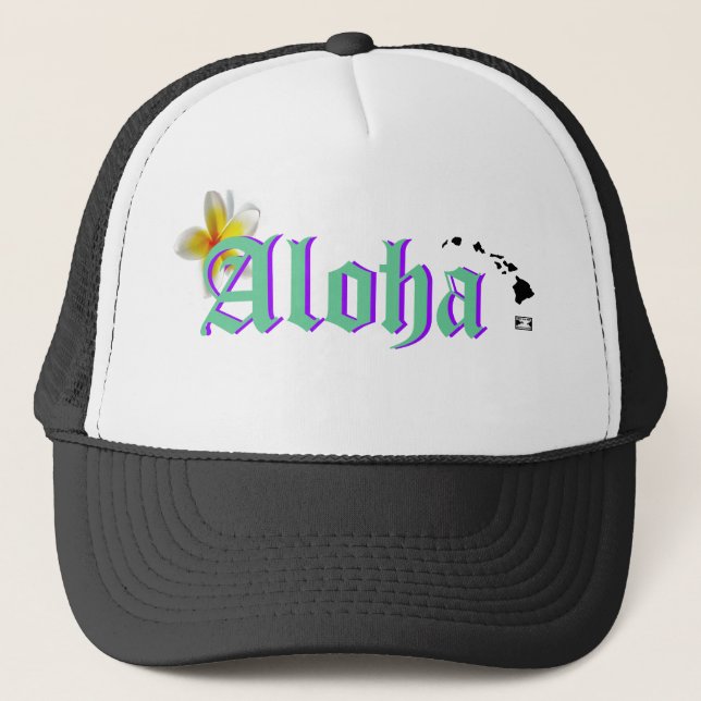 Boné Ho Brah!.., Dis é o Chapéu de Aloha!!! (Frente)