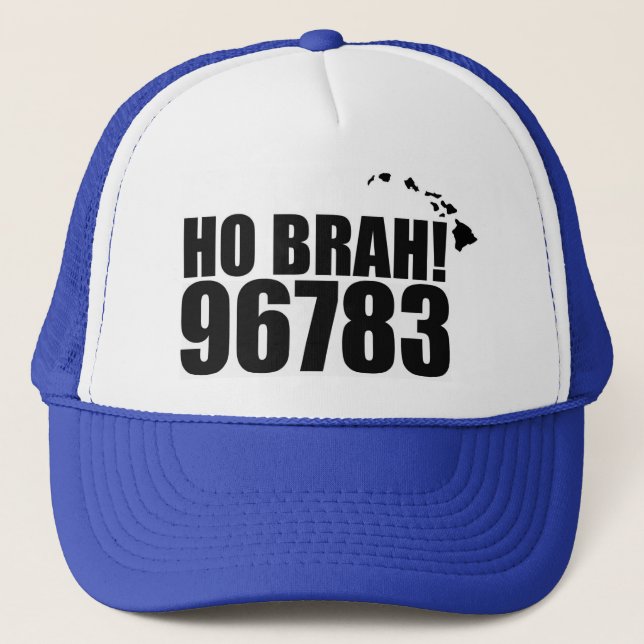Boné Ho Brah...,Hawaii Zip Code Hat 96783 Pepeekeo (Frente)