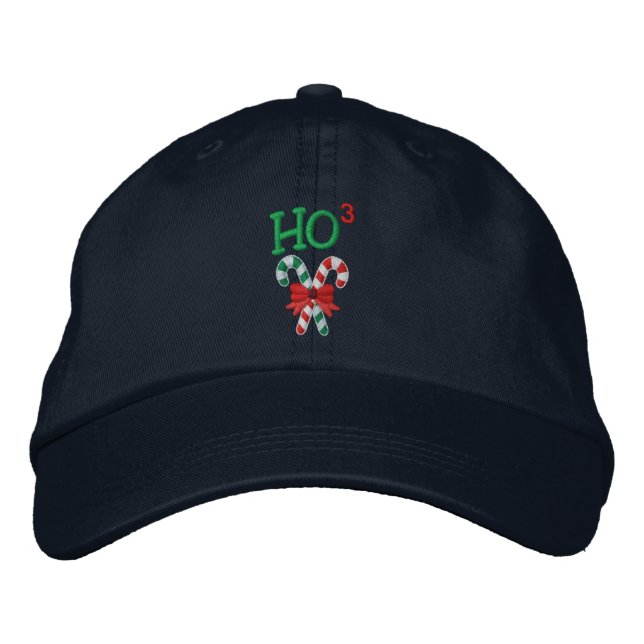 Boné Ho Times Three Candy Canes (Frente)