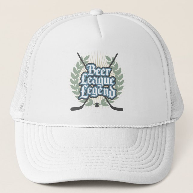 Boné Hockey Beer League Legend Trucker Hat (Frente)