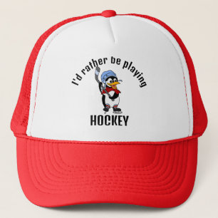 Boné Hockey Penguin Design Hat