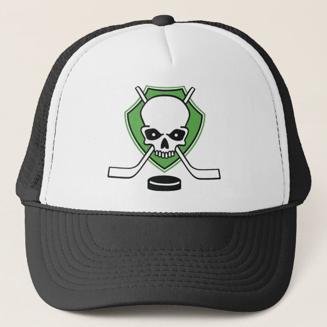 Boné hockey skull (Frente)