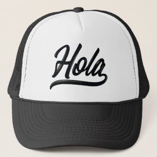 Boné Hola Script (Preto)