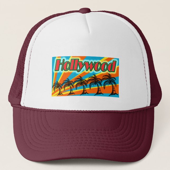 Boné Hollywood 5 Palm Trees Hat (Frente)