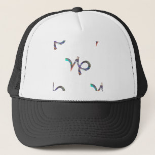 Boné holograma Capricórnio
