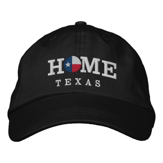 Boné Home Texas Black Hat (Frente)