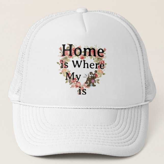 Boné Home Trucker Hat (Frente)