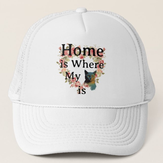 Boné Home Trucker Hat (Frente)