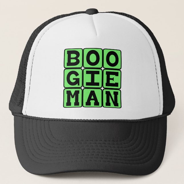 Boné Homem do Boogie, Cara Assustador (Frente)