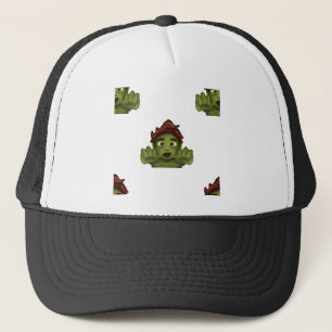 Boné homem zombie emoji