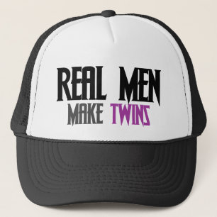 Boné Homens de verdade fazem gêmeos