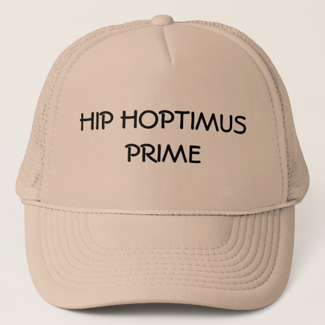 Boné Hoptimus anca DJ principal (Frente)