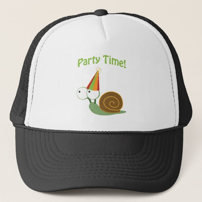 Boné Hora da festa! Caracol (Frente)