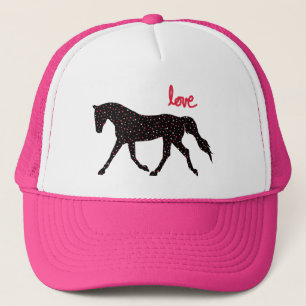 Boné Horse, Love and Hearts